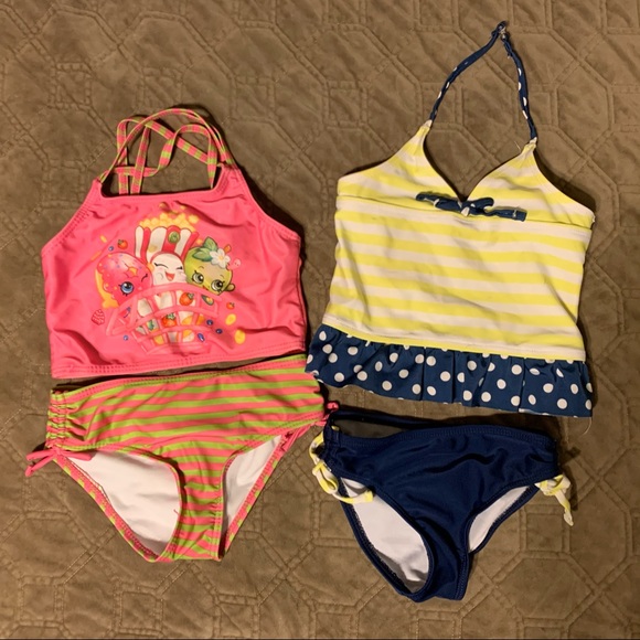 girls size 5 swimsuits